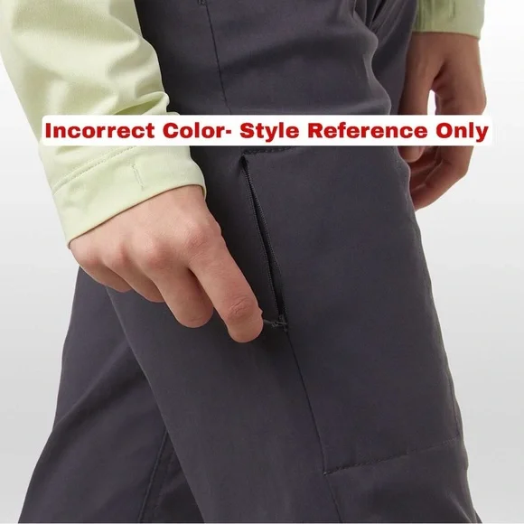 Prana Zion Halle Pant Tall Inseam, Cranberry, Size 4 Long (28 x 34) - Picture 5 of 16